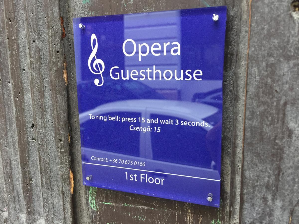 Opera Guesthouse Boedapest Buitenkant foto
